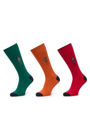 Skarpety długie Polo Ralph Lauren 449P22358001 Kolorowy