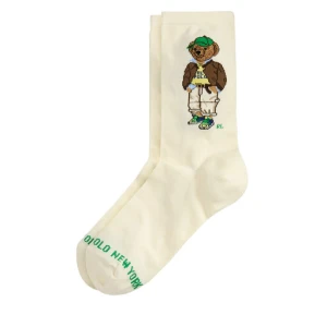 Skarpety długie Polo Ralph Lauren 455982926001 Écru