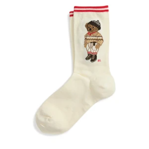 Skarpety długie Polo Ralph Lauren 455982952001 Écru