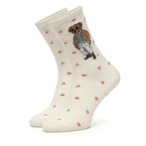 Skarpety długie Polo Ralph Lauren 455P10244001 Écru
