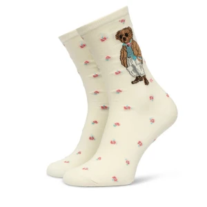 Skarpety długie Polo Ralph Lauren 455P10244001 Écru