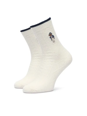 Skarpety długie Polo Ralph Lauren 455P18186001 Beżowy jasny