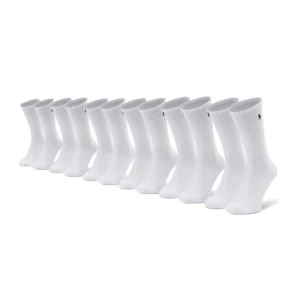 Skarpety długie Polo Ralph Lauren Classic 449723763001 Biały