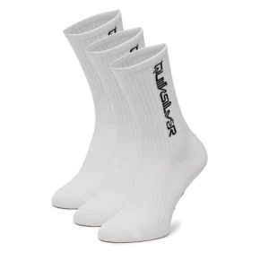 Skarpety długie Quiksilver AS_QUIKSILVER_100W_SS25 (3-PACK) Biały