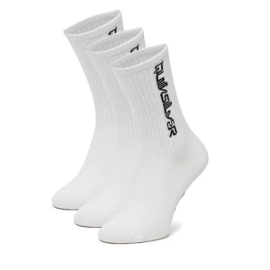 Skarpety długie Quiksilver AS_QUIKSILVER_100W_SS25 (3-PACK) Biały
