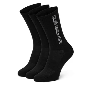 Skarpety długie Quiksilver AS_QUIKSILVER_100W_SS25 (3-PACK) Czarny