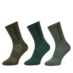 Skarpety długie Quiksilver AS_QUIKSILVER_100W_SS25 (3-PACK) Khaki