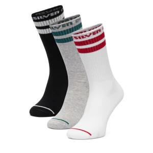 Skarpety długie Quiksilver CEO_BR_QUIK_2040_W_AW25 (3 PACK) Kolorowy