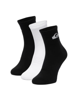 Skarpety długie Quiksilver CEO_BR_QUIK_2042_Z_AW25 (3 PACK) Biały