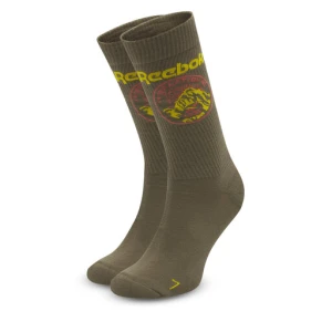 Skarpety długie Reebok CL Outdoor Sock HD9946 Khaki