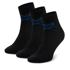 Skarpety długie Reebok R0255-SS24 (3-pack) Czarny