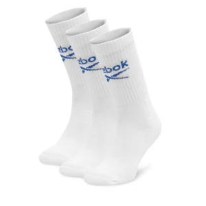 Skarpety długie Reebok R0258-SS24 (3-pack) Biały