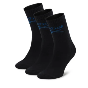 Skarpety długie Reebok R0258-SS24 (3-pack) Czarny