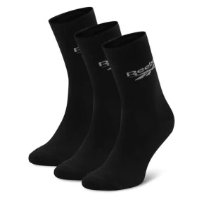 Skarpety długie Reebok R0367-SS24 (3-pack) Czarny