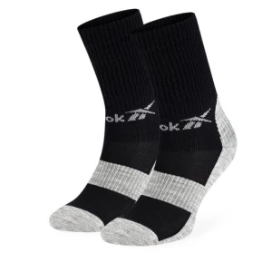 Skarpety długie Reebok R0552-SS24 (1-pack) Czarny