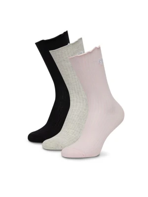Skarpety długie Roxy AS_ROXY_01W_AW26 (3-PACK) Różowy