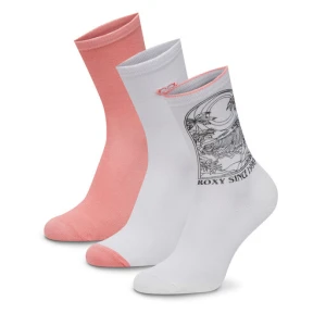 Skarpety długie Roxy AS_ROXY_05W_SS25 (3-PACK) Różowy