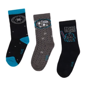 Skarpety długie Star Wars CEO-ACCCS-AW25-210SW(3-PACK) Czarny