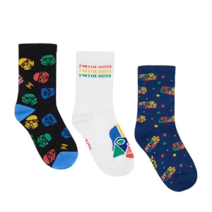 Skarpety długie Star Wars CEO-ACCCS-SS26-103SW(3-PACK) Kolorowy