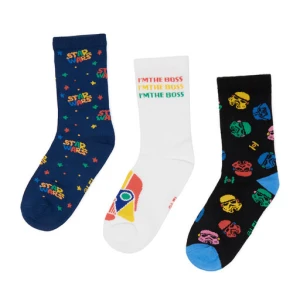 Skarpety długie Star Wars CEO-ACCCS-SS26-103SW(3-PACK) Kolorowy
