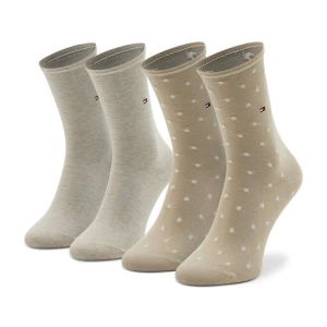 Skarpety długie Tommy Hilfiger 100001493 Beżowy