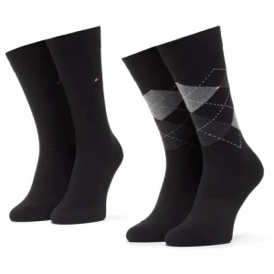 Skarpety długie Tommy Hilfiger 100001495 Czarny