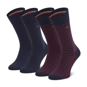 Skarpety długie Tommy Hilfiger 100001496 Granatowy