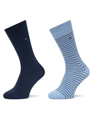 Skarpety długie Tommy Hilfiger 100001496 Niebieski