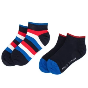 Skarpety długie Tommy Hilfiger 354010001 Granatowy