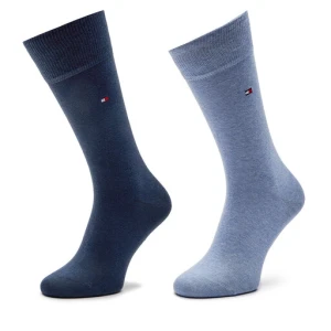 Skarpety długie Tommy Hilfiger 371111134 Niebieski