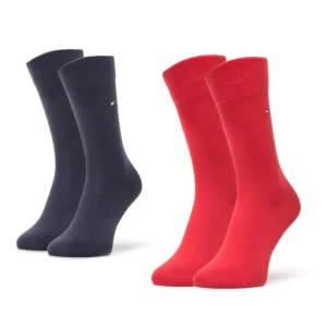 Skarpety długie Tommy Hilfiger 391334 Czerwony