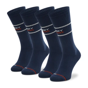 Skarpety długie Tommy Hilfiger 701218704 Granatowy