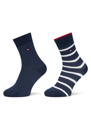 Skarpety długie Tommy Hilfiger 701229939 Granatowy