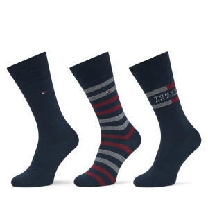 Skarpety długie Tommy Hilfiger 701235376 Granatowy