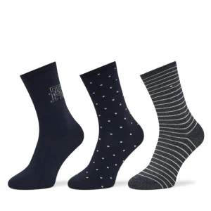 Skarpety długie Tommy Hilfiger 701236464 Granatowy
