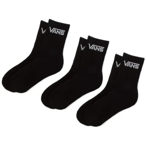 Skarpety długie Vans By Classic Crew VXNQBLK Czarny