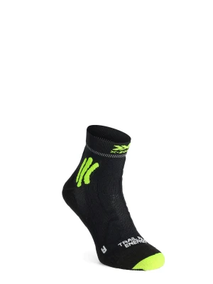 Skarpety do biegania X-Socks Trail Run Energy 4.0 - opal black/effektor green