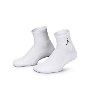 Skarpety do kostki dla dużych dzieci Jordan Everyday Essentials (6 par) - Biel