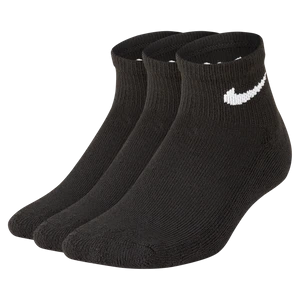 Skarpety do kostki dla dzieci Nike Basics (3 pary) - Czerń