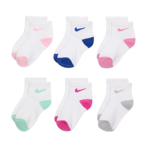 Skarpety do kostki dla niemowląt Nike (6 par) - Różowy