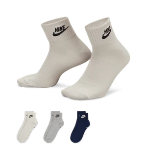 Skarpety do kostki Nike Everyday Essential (3 pary) - Wielokolorowe