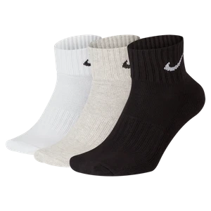 Skarpety do kostki z amortyzacją Nike (3 pary) - Wielokolorowe