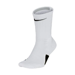 Skarpety do koszykówki Nike Elite Crew - Biel