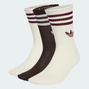 Skarpety do łydki z 3 paskami, 3 pary Adidas