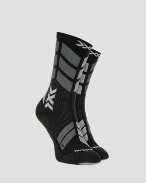 Skarpety Do Narciarstwa Biegowego X-socks X-country Perform Crew Czarno-szare