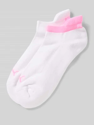 Skarpety do sneakersów z logo w Zestaw 2 szt. Puma