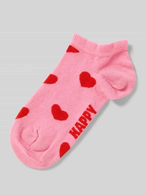 Skarpety do sneakersów z Mieszanka bawełny Model 'HEART' Happy Socks
