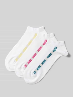 Skarpety do sneakersów z mieszanki bawełny model '3P AS SIDE TAPE CC' HUGO