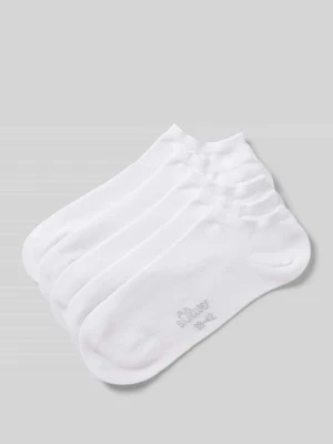 Skarpety do sneakersów z mieszanki bawełny w zestawie 5 szt. s.Oliver RED LABEL