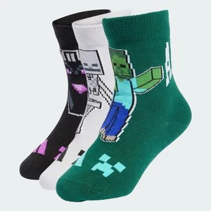 Skarpety dziecięce adidas Minecraft, 3 pary